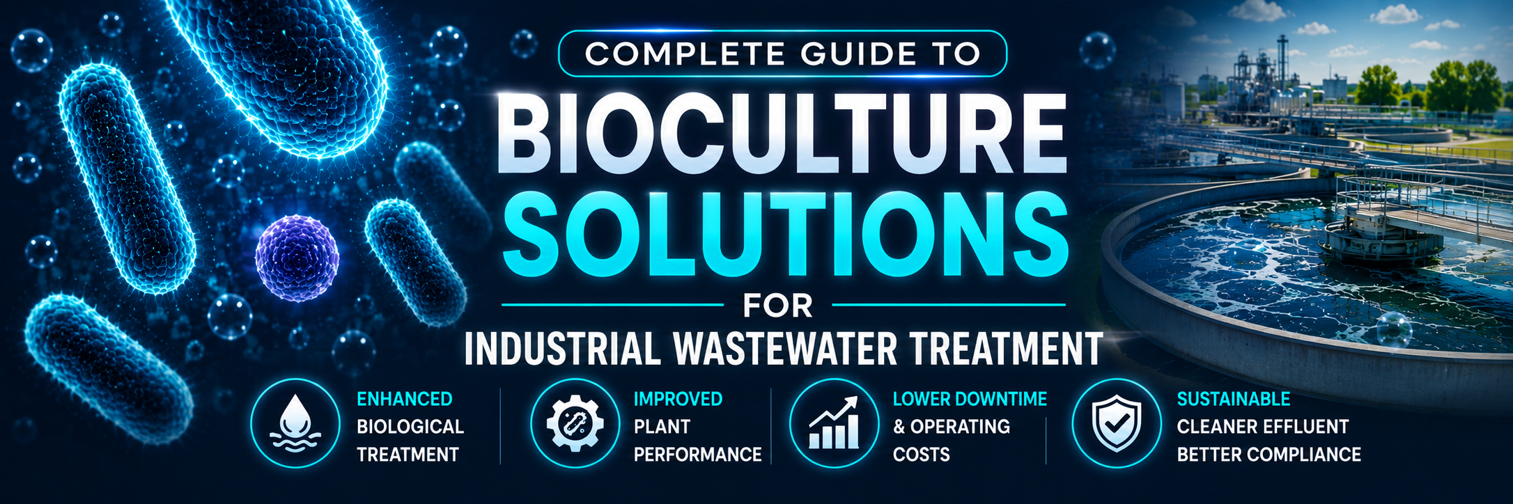 Complete Guide to Bioculture Solutions for Industrial Wastewater Treatment