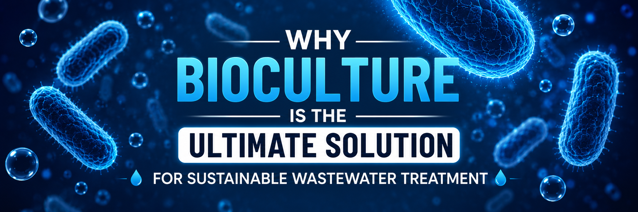 Why Bioculture Is the Ultimate Solution for Sustainable Wastewater Treatment