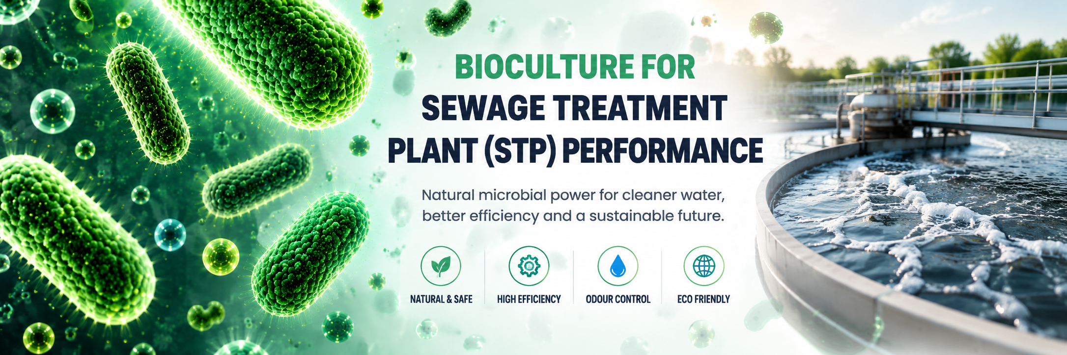 Bioculture for Sewage Treatment Plant (STP) Performance