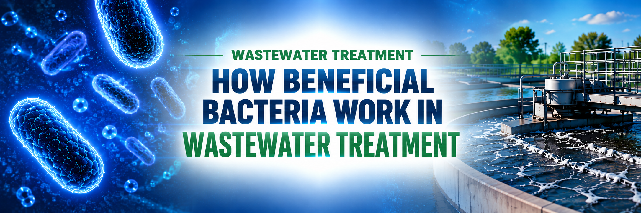 How Beneficial Bacteria Work in Wastewater Treatment